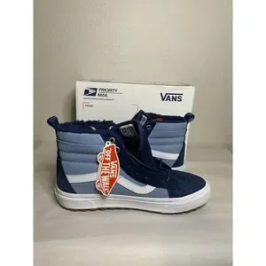 VANS x USPS SK8-HI MTE BLUE WHITE US Size 9 Mens Post Office Style VN0A5HZYUZM1 USPS Vans collab found in the wild : r/Vans main image 3